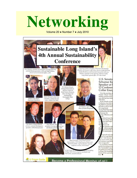 networking sustainable long